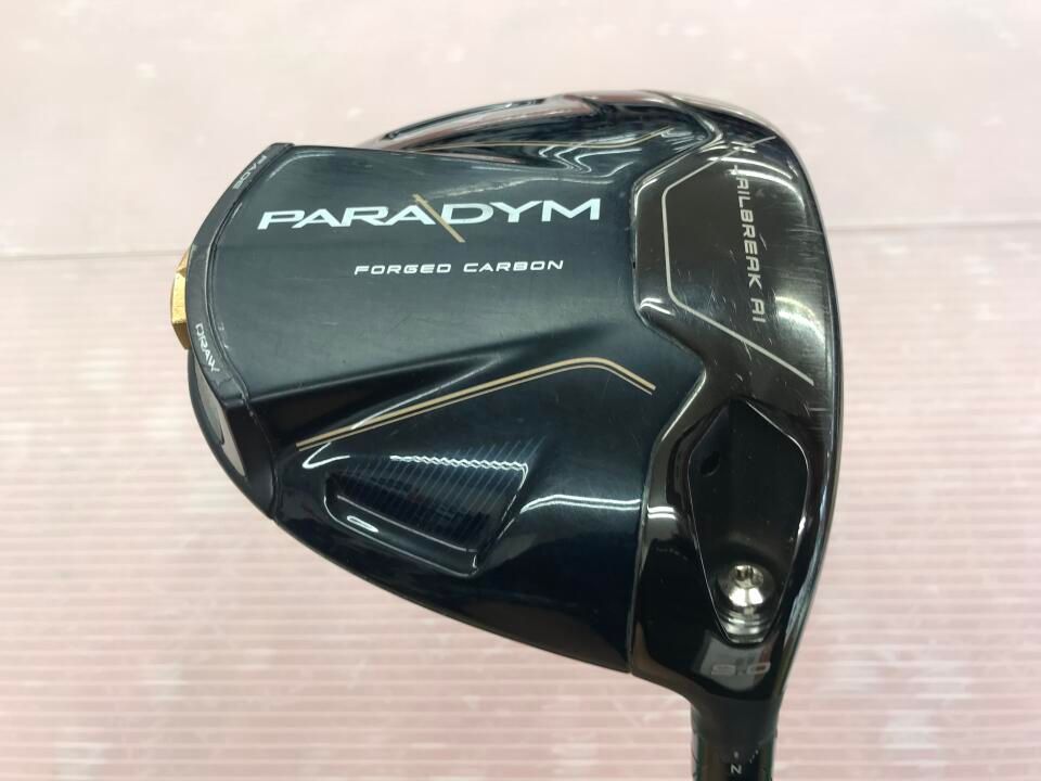 キャロウェイ　PARADYM　9度　VENTUS TR 5 for Callaway　Sフレックス　ドライバー　中古【最短即日発送】