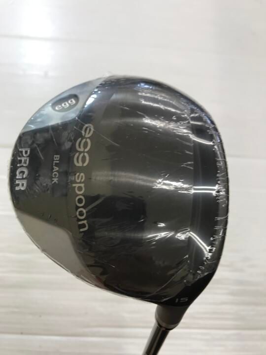 プロギア　egg spoon BLACK　15度　Diamana for PRGR (egg)　SRフレックス　フェアウェイウッド　中古【最短即日発送】
