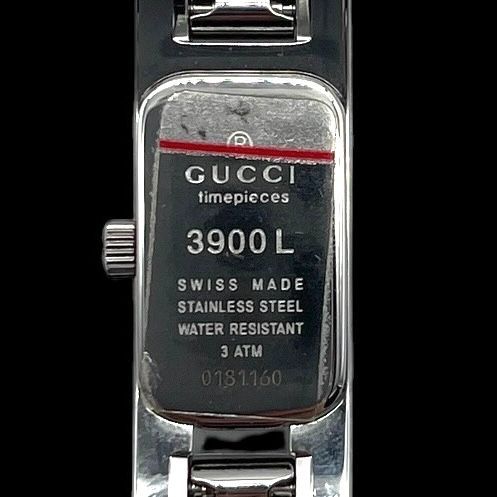 新品電池 稼働品 GUCCI グッチ レディース腕時計 3900L