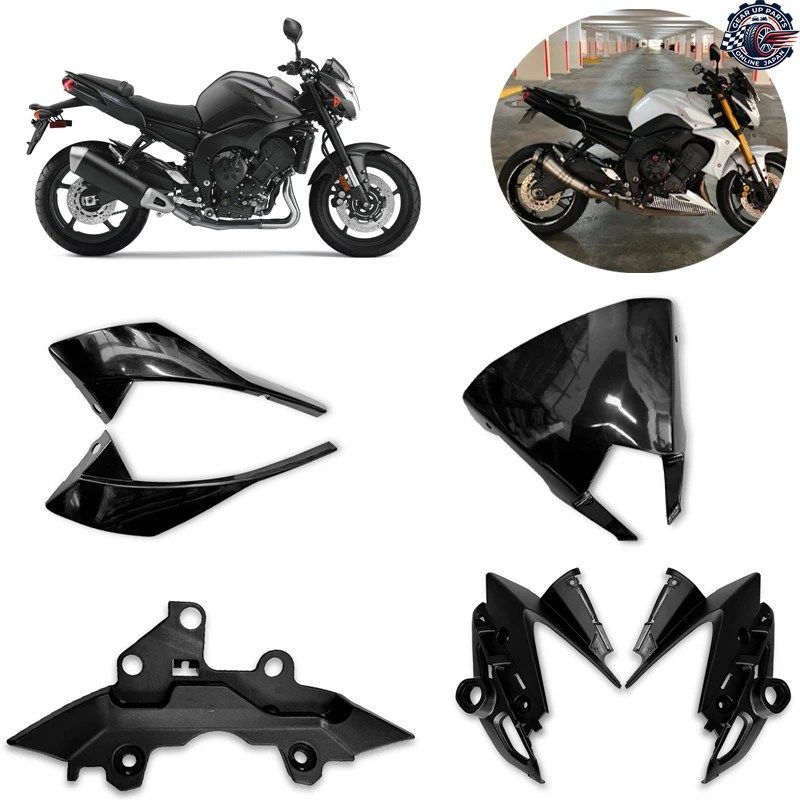 ヤマハ FZ8/N FZ8 N 2010-2017 オートバイ フロントヘッドライト サイドフェアリング ウインドシールド スピードメーター ターンライトセッ