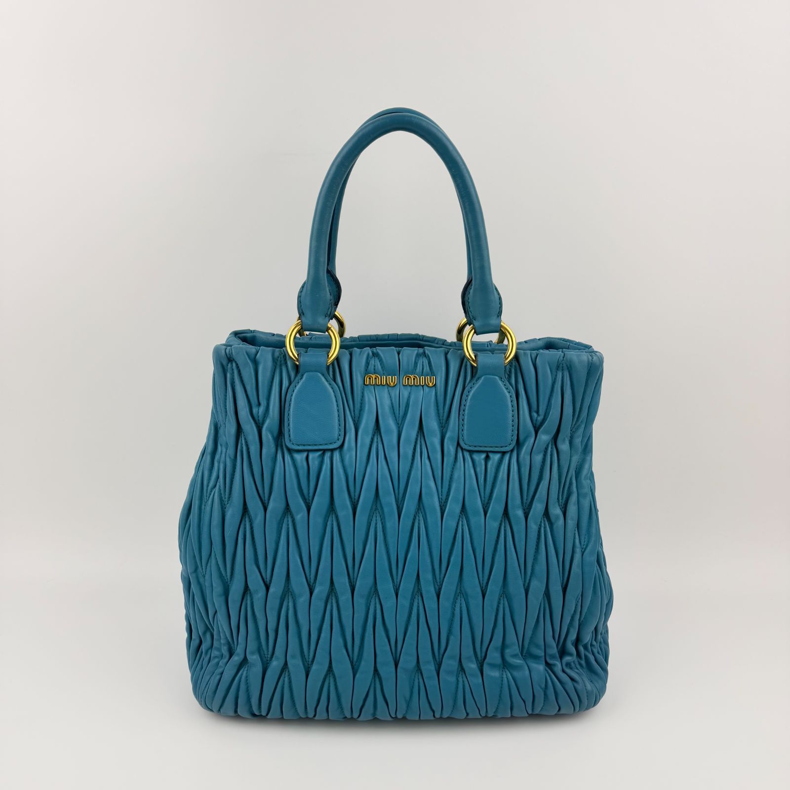 中古】MIU MIU ミュウミュウ マテラッセ ハンドバッグ ショルダー 