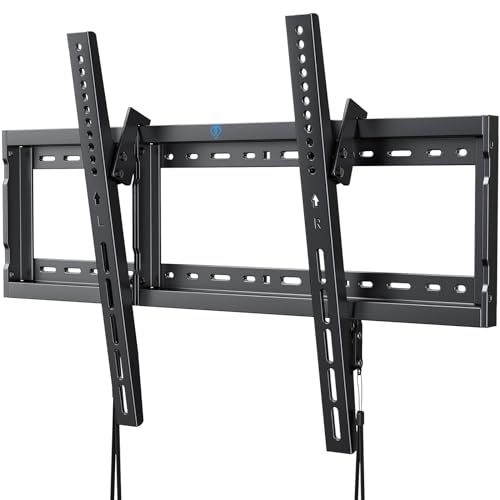 PERLESMITH 壁掛けテレビ金具 37?75インチ対応 ティルト式 耐荷重60kg tv壁掛け金具 テレビかべかけ金具 下向き角度調節 VESA600x400mm(沖縄・離島の方発送不可）) b2465ead 4,599円