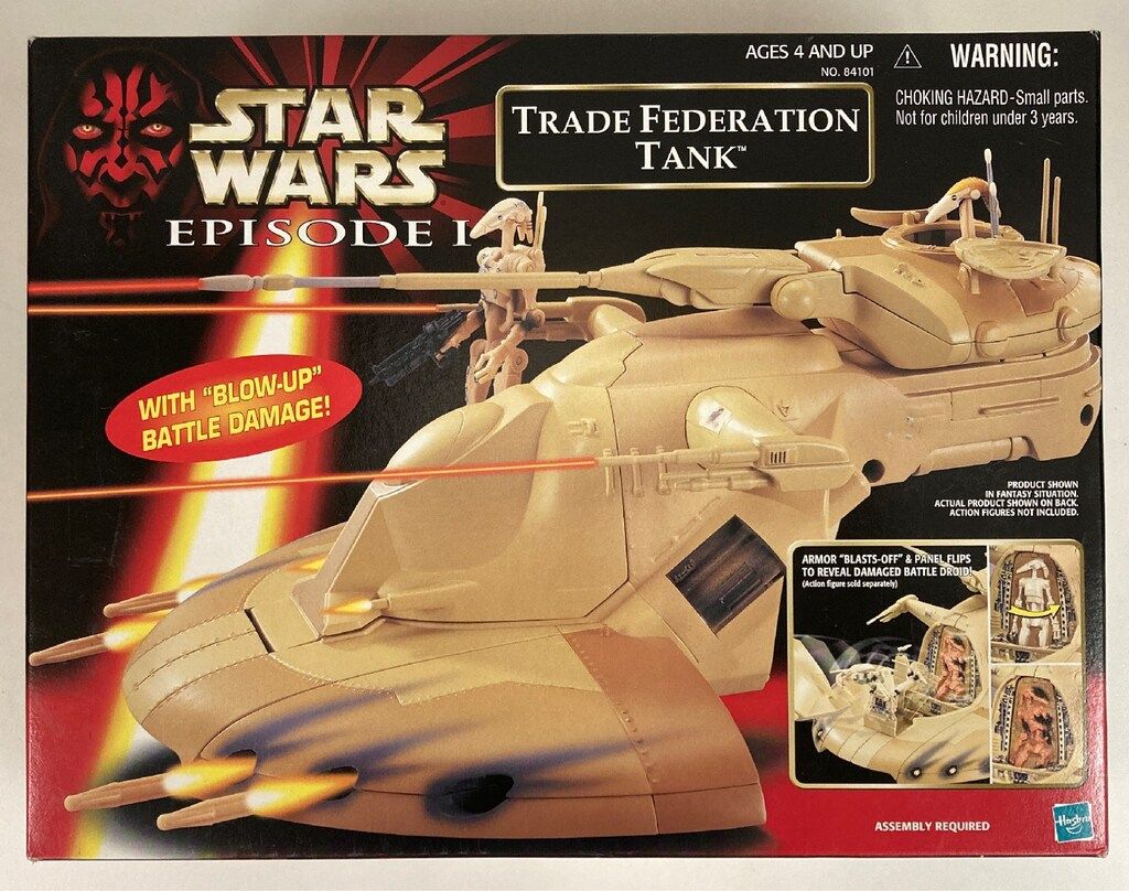トミー VEHICLE TRADE FEDERATION TANK 3.5インチ用