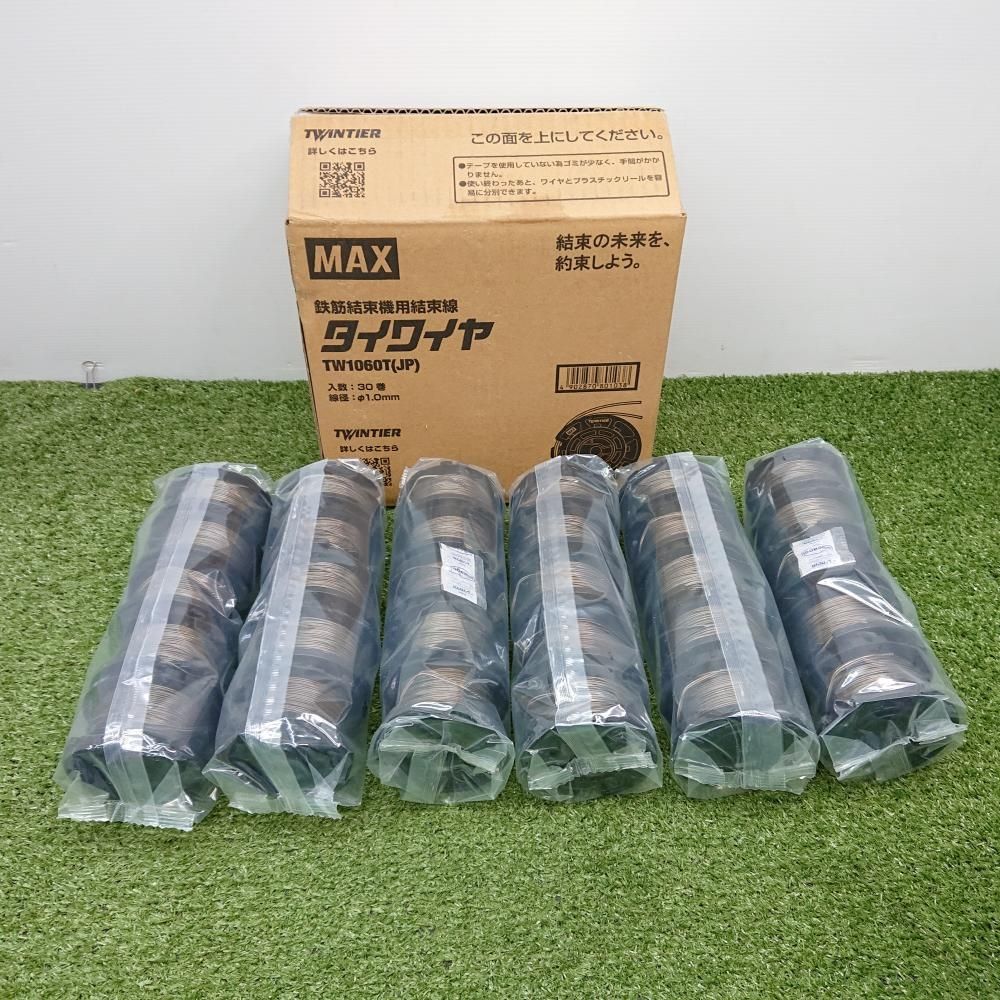 未使用品】 MAX TW1060T(JP) TW90600 タイワイヤ Φ1.0㎜ 入数30巻 