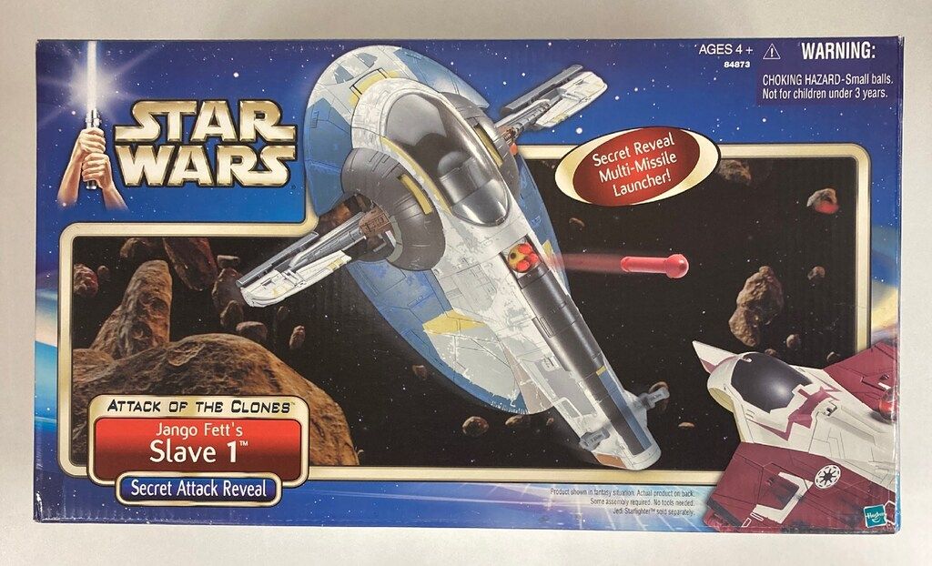 HASBRO (VEHICLE) JANGO FETTS / SLAVE 1 3.5インチ用
