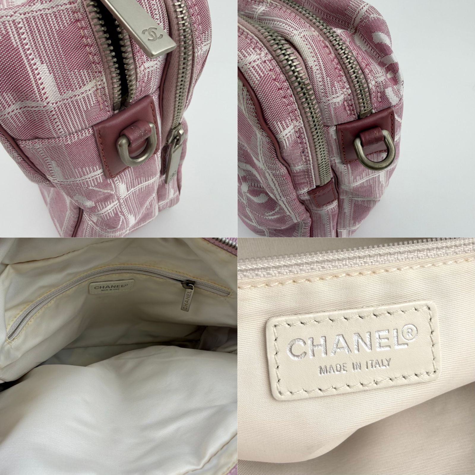 中古】CHANEL シャネル ココマーク ニュートラベル ショルダーバッグ 