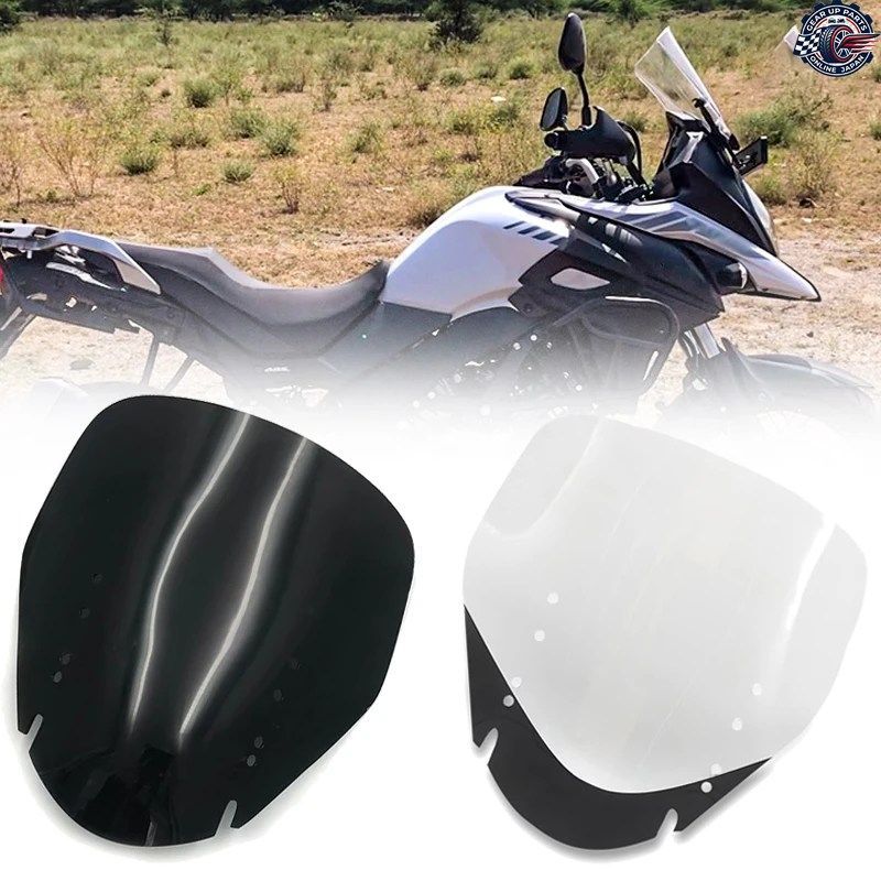DL1000 オートバイ用ウインドスクリーン、ハイウェイウインドシールド、ウインドディフレクター、プロテクターシールドスクリーン、VSTROM