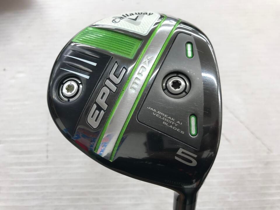 キャロウェイ　EPIC MAX　18度　Diamana 40 for Callaway(EPIC MAX)　Rフレックス　フェアウェイウッド　中古【最短即日発送】
