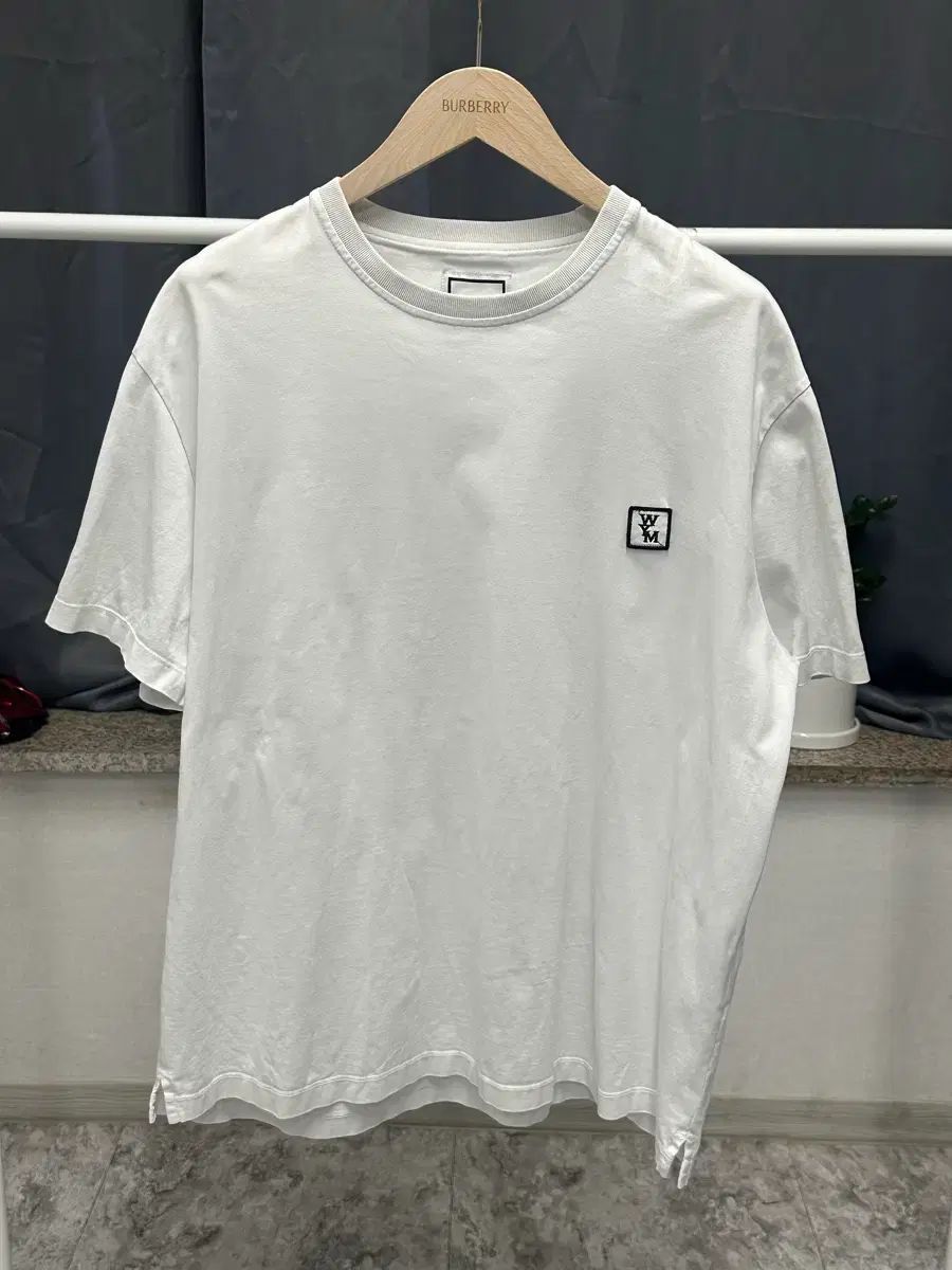 WOOYOUNGMI ウーヨンミ 正規品 / メンズ105 / 新モデル ロゴ 半袖 Tシャツ