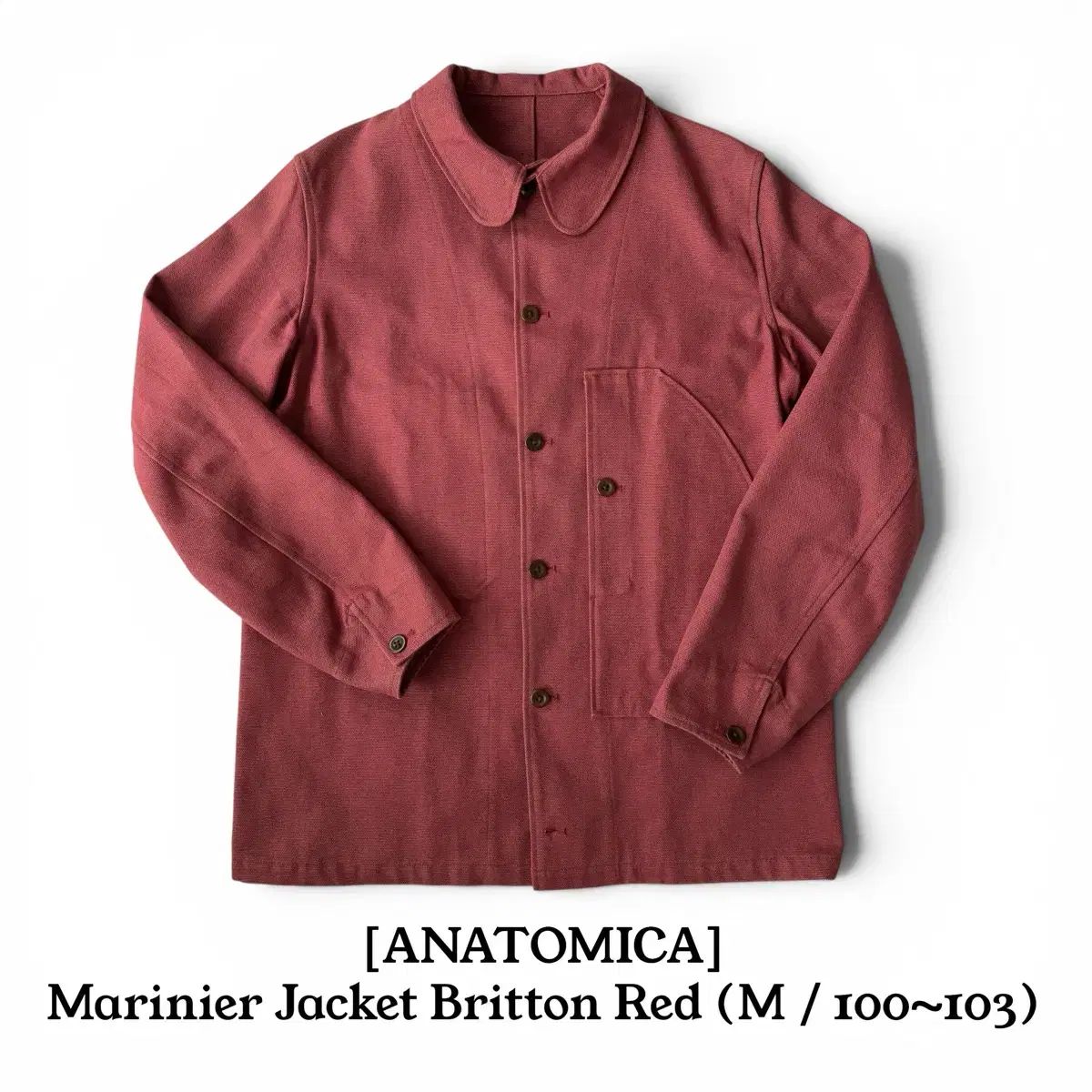 ANATOMICA(アナトミカ) マリニエール ジャケット ブリトン レッド
