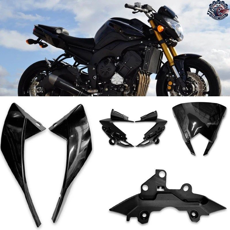 FZ8/N オートバイ フロントヘッドライト サイドフェアリング ウインドシールド スピードメーター ターンライトセット ヤマハ FZ8 N 2010-20