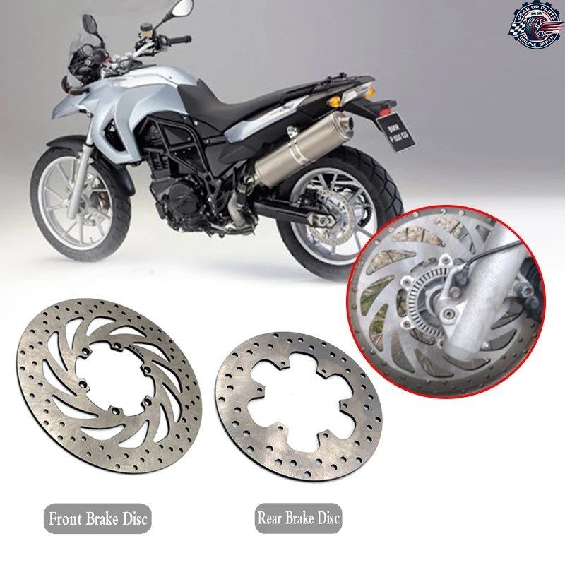 BMWモーターサイクル用フロント/リアブレーキディスクローター F650 F 650 1993-2003 F650GS DAKAR 650 1999-2008 F650CS 00-07 G650GS 09-
