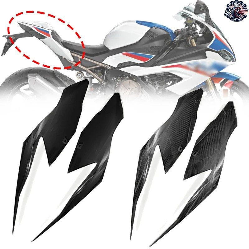 BMW S1000 S1000RR 2019-2022 オートバイ用ハイウェイリアテールカバーカウルパネル左右サイドパネルフェアリングAC