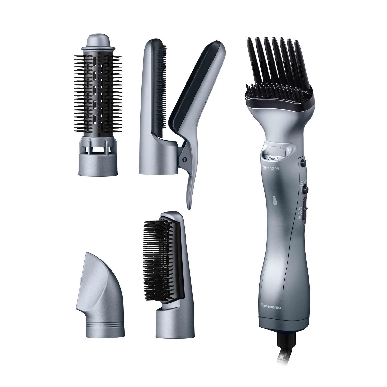 パナソニック エアースタイラー Air styler nanocare くるくるドライヤー ナノケア ナノイー ノーブルグレー EH-KN9K-Hma 28c55a84