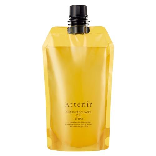 アテニア (Attenir) スキンクリア クレンズ オイル アロマタイプ (エコパック/ 350mL/リフレシングシトラスの香り) 詰め替え クレンジング クレンジングオイル メイク落とし (ダブル洗顔不要/毛穴/乾燥/角質) 約4か月分 94e44270
