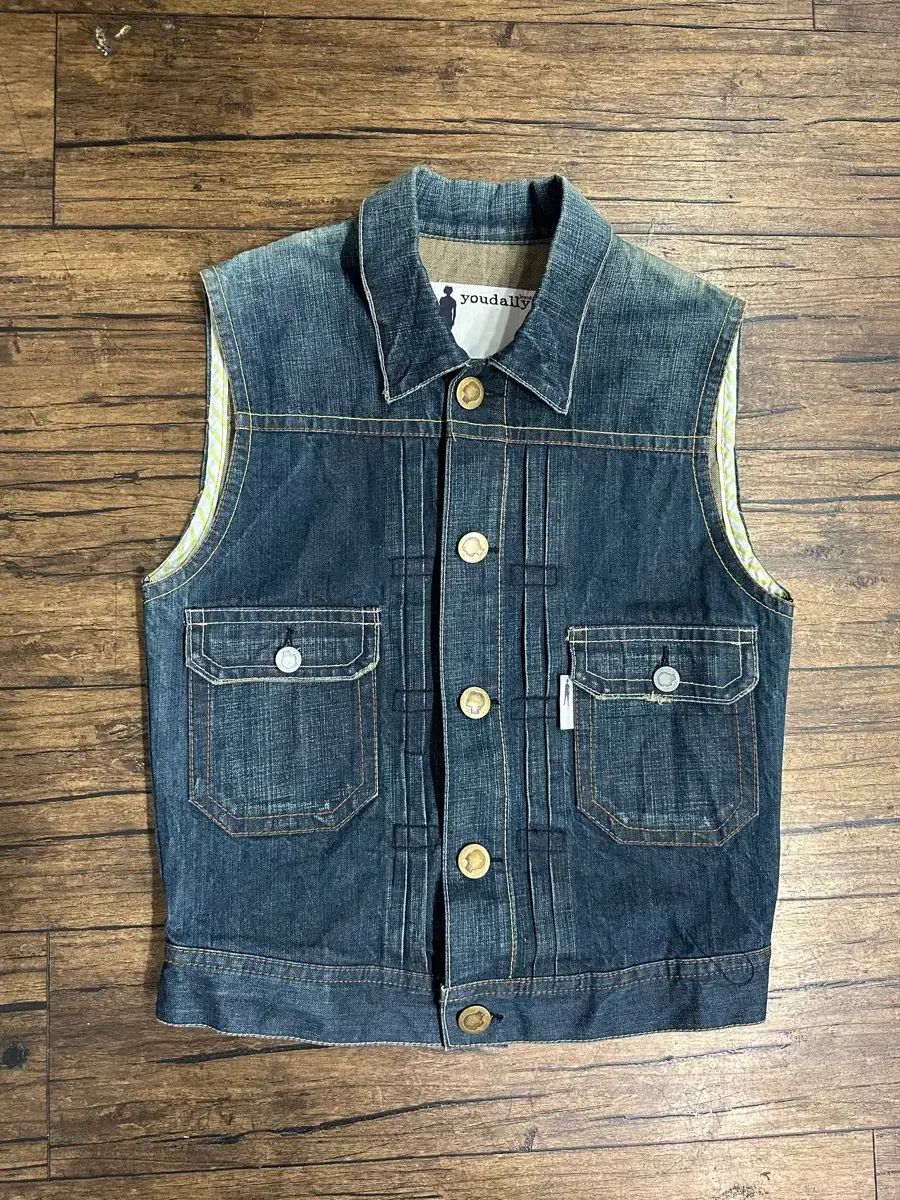 youdally jeans デニム ベスト 95-100