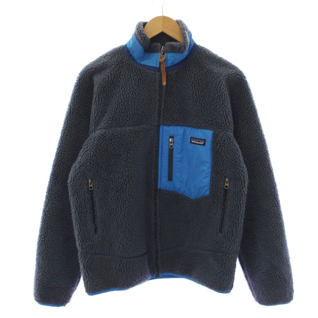パタゴニア Patagonia 11AW Classic Retro-X JACKET フリースジャケット ジップアップ S 青 グレー 23055 /BM