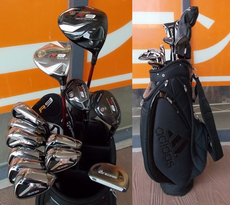 人気☆ TaylorMade メンズフルセット 豪華13本セット フレックス:S クラブセット テーラーメイド
