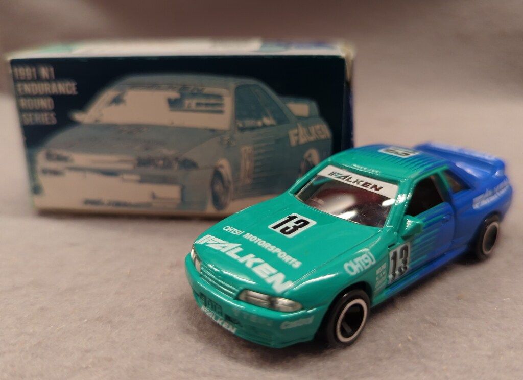 トミー トミカ/日本製 アイアイアド特注 FALKEN SKYLINE GT-R 1991 N1 ENDURANCE ROUND SERIES #13 40-3-13