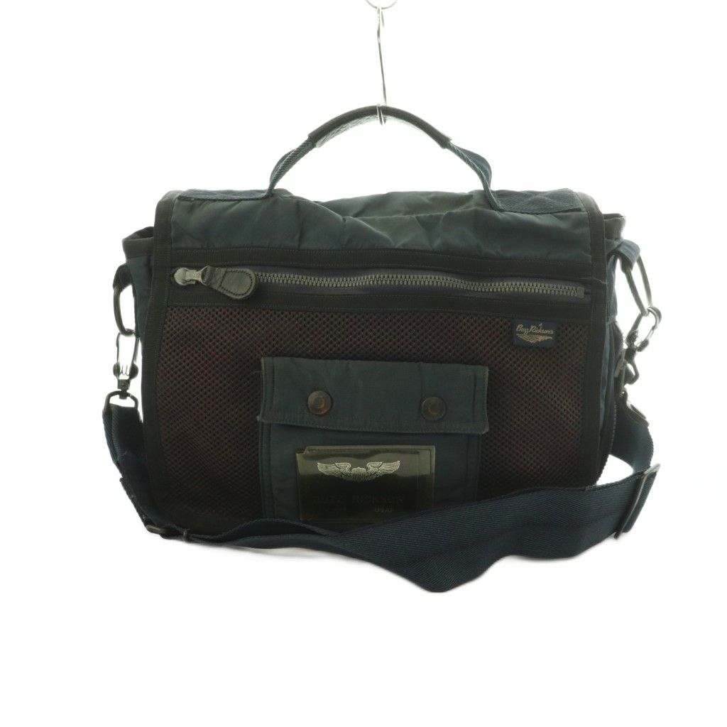 バズリクソンズ BUZZ RICKSON’S BR-4 SMALL ショルダー バッグ フラップ SMALL 紺 /MI ■OS ■AD