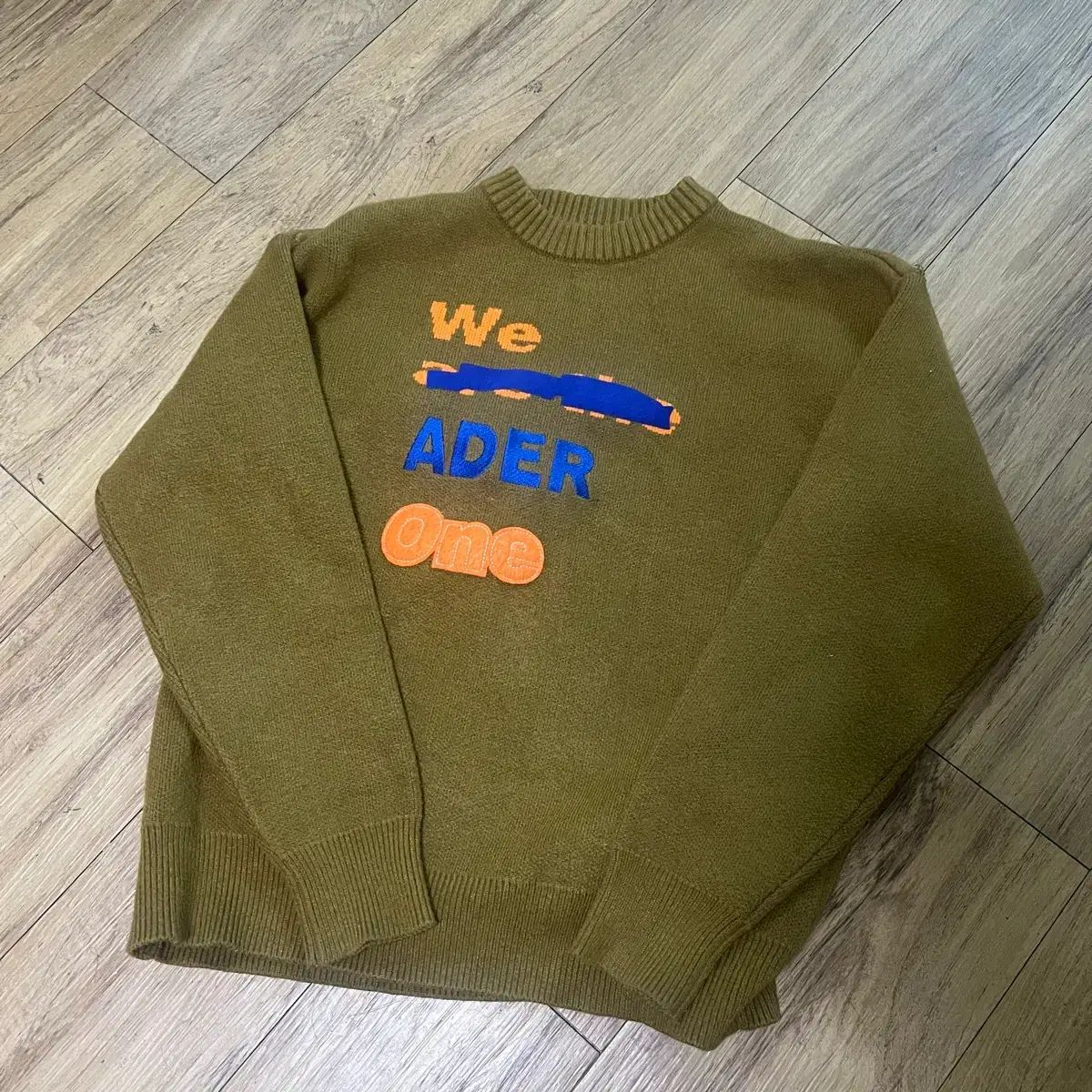 ADER ERROR アーダーエラー ウィアザワン ニット ブラウン
