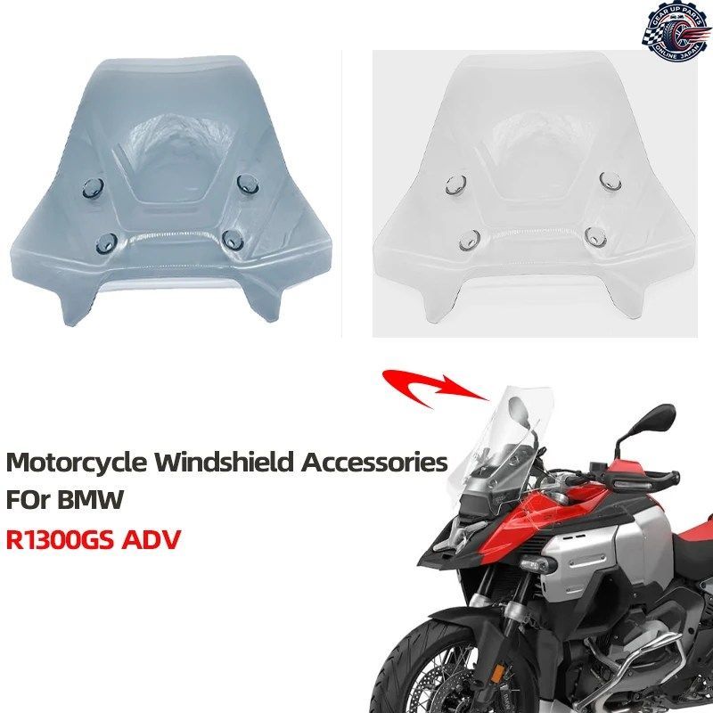 BMW R1300GS ADV 2024 2025 オートバイ用ウインドディフレクタースクリーンフェアリング拡張ウインドスクリーンウインドシールド
