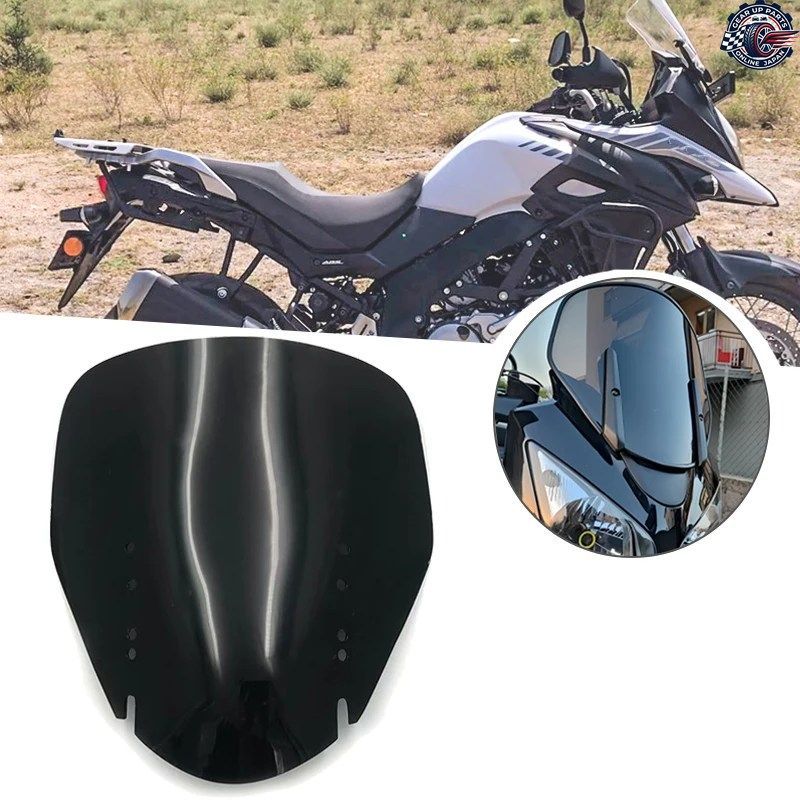 DL650 オートバイ用ウインドスクリーン ウインドシールド ウインドディフレクター プロテクター シールド スクリーン VSTROM 2004-2010