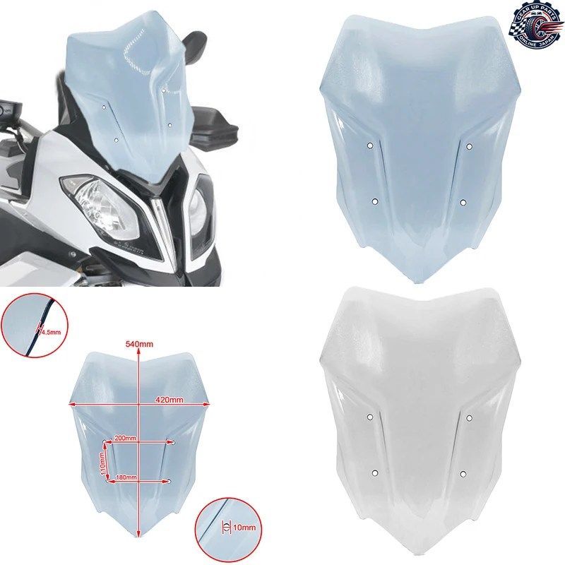 BMW S1000XR 2015 2016-2019 ウインドスクリーン オートバイ用ウインドシールド ディフレクター プロテクター フロントスクリーン ウインド