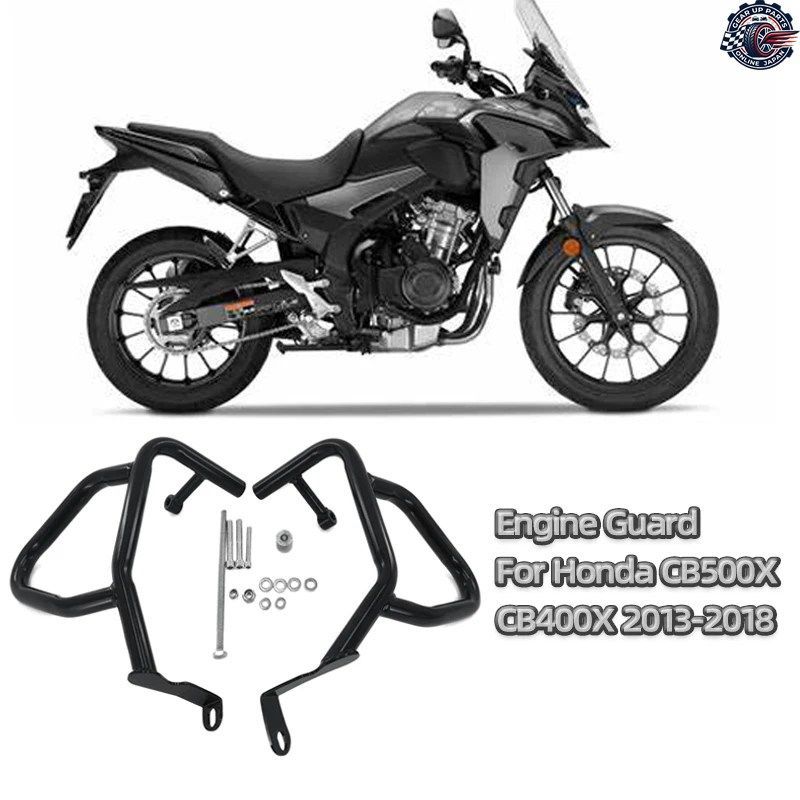 ホンダ CB X CB400 X 2013 - 18 オートバイ ハイウェイ エンジンガード クラッシュバー フレーム P