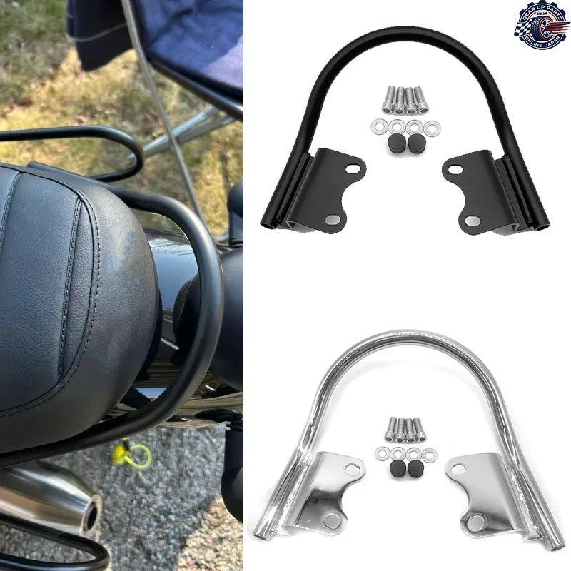 STREET TWIN 900 2016-2022 SPEED TWIN900 2023-2024 オートバイ リアパッセンジャーシート ハンドル グラブバー アームレスト ハンドルバ