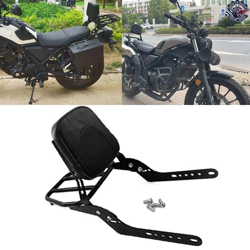 CL250 オートバイ用リアパッセンジャー着脱式バックレストバーラックパッド ホンダ CL250 CL500 CL 250 300 CL 50