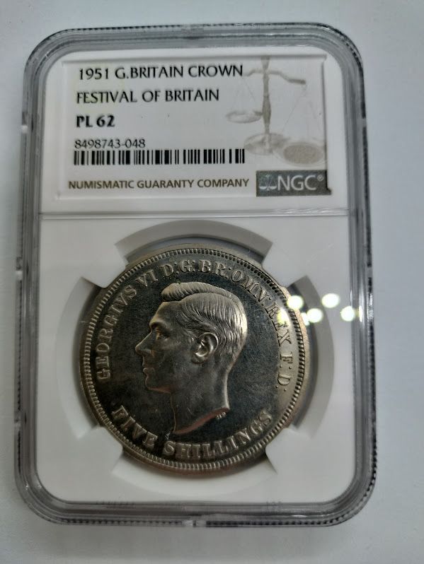 NGC PL62 1951 イギリス Crown FESTIVAL OF BRITAIN 未使用 プルーフライク
