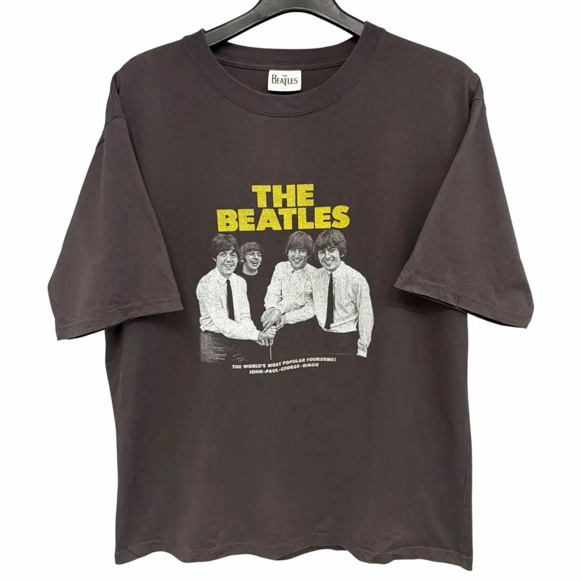The Beatles ザ・ビートルズ 写真 フォト PHOTO プリンティング 半袖 Tシャツ L