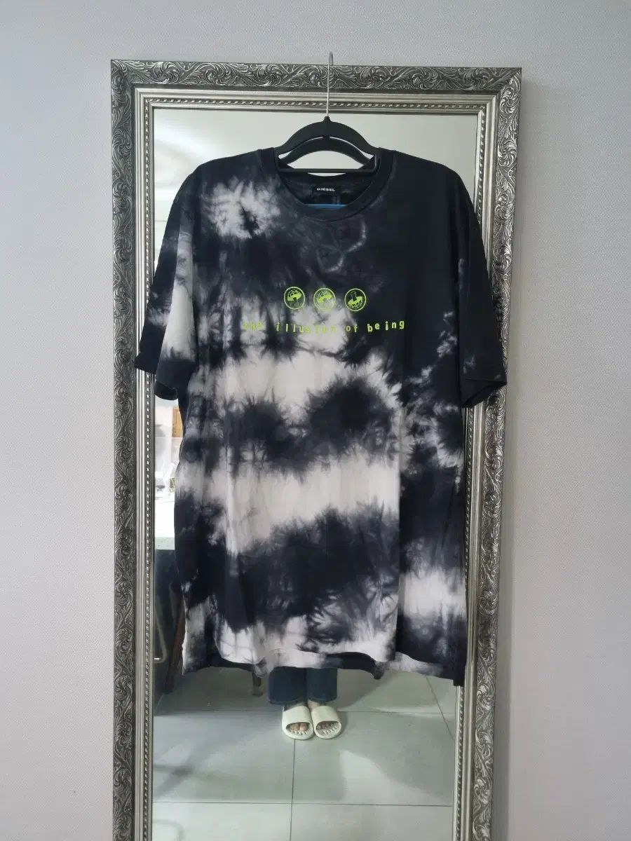 DIESEL ディーゼル タイダイ グラフィック Tシャツ XL