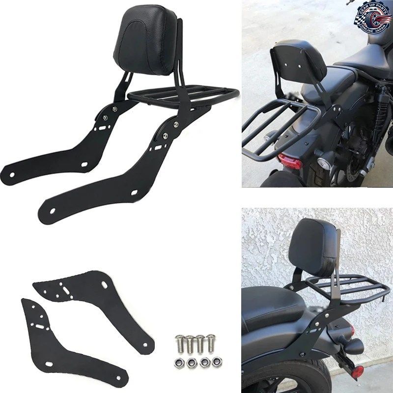 ホンダ レベル CMX CM1100 CMX1100 2020 - 23 オートバイ用多目的パッセンジャーバックレストバー