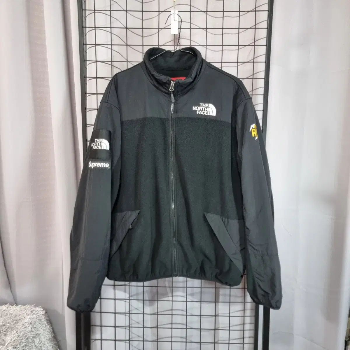 Supreme x THE NORTH FACE ザノースフェイス RTG フリース ジャケット ブラック 20SS デナリ フリース L
