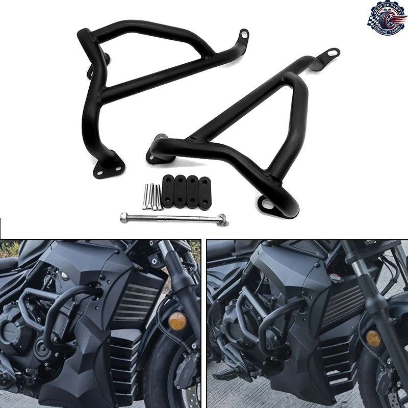 ホンダ CL500 CL300 2017-2024 オートバイ フロントフェアリング スポイラー アンダーカバー ベリーパン パネル クラッシュバー フレームプ