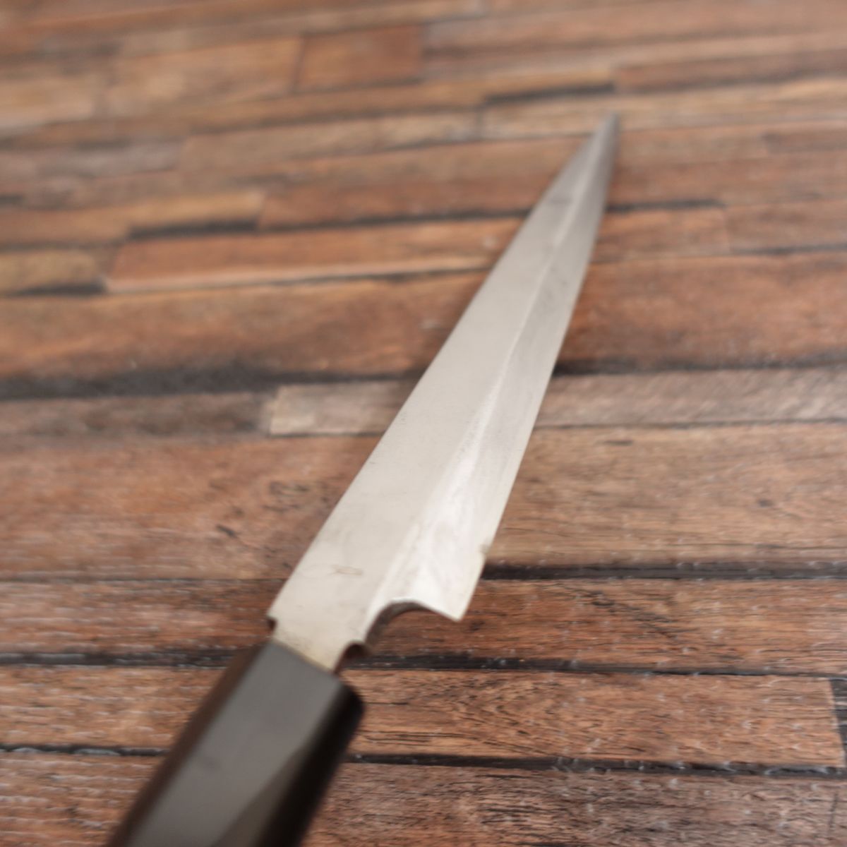 青鋼 柳刃包丁 研ぎ済 刺身包丁 安来鋼 柄新品同様 205mm - メルカリ
