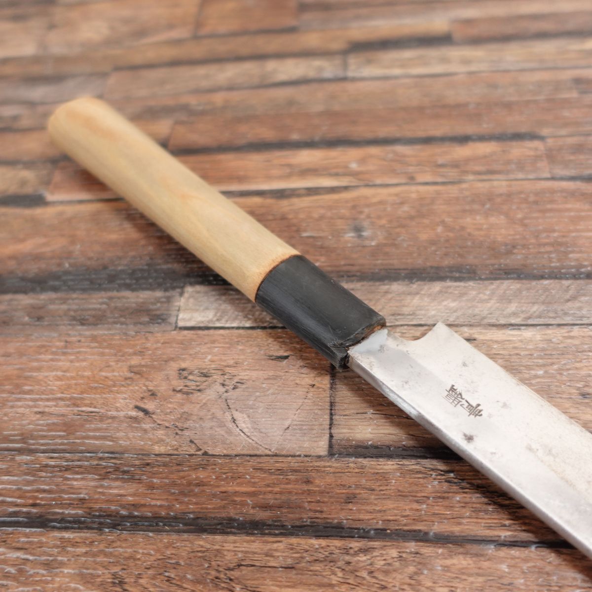 青鋼 柳刃包丁 研ぎ済 刺身包丁 水牛柄 安来鋼 210mm - メルカリ