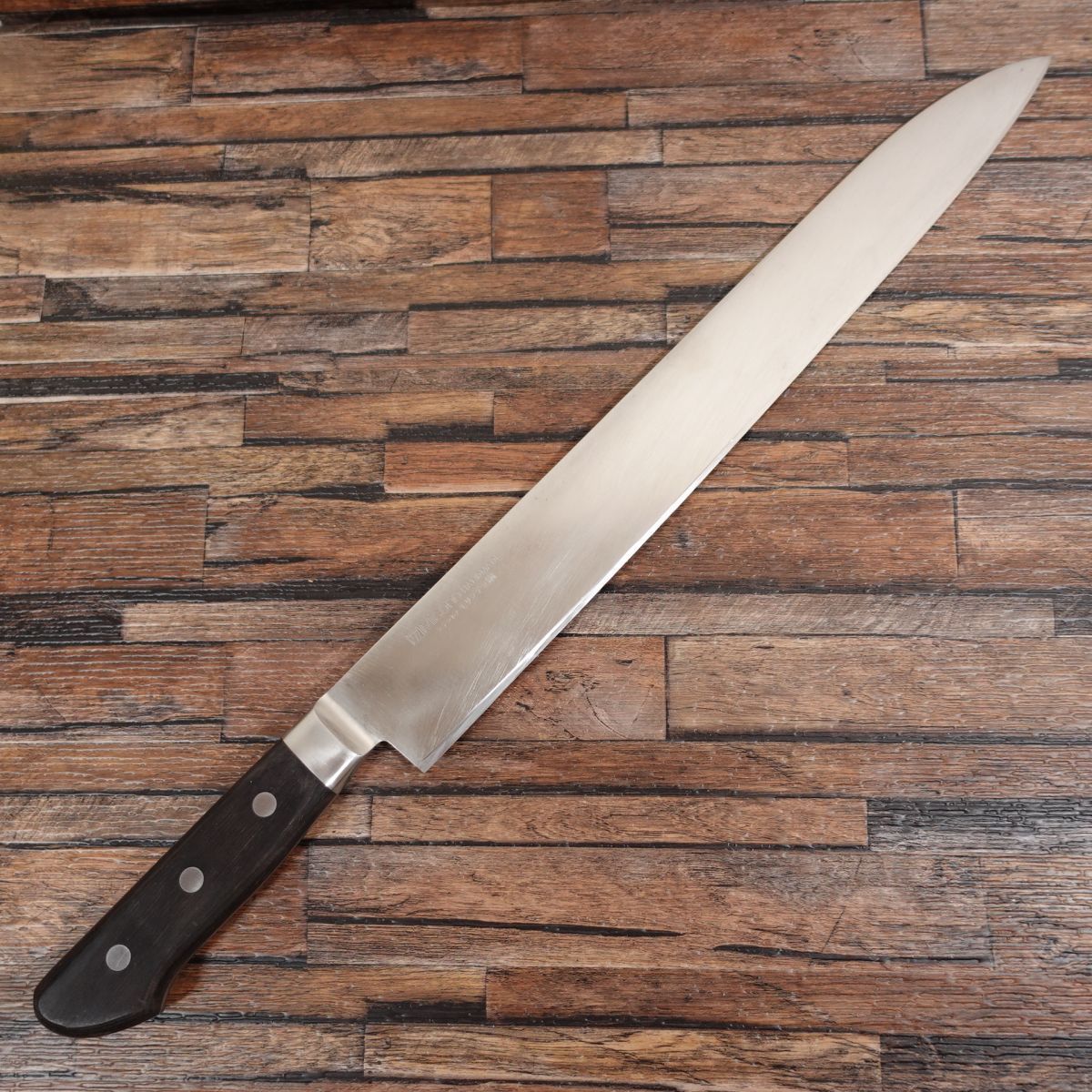 Misono 牛刀 研ぎ済 大型 筋引き包丁 ステンレス ミソノ モリブデン鋼 刃が直線的 365mm