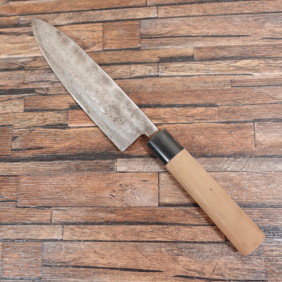 助弘 和牛刀 研ぎ済 万能包丁 特製 ハガネ 槌目紋 210mm - メルカリ