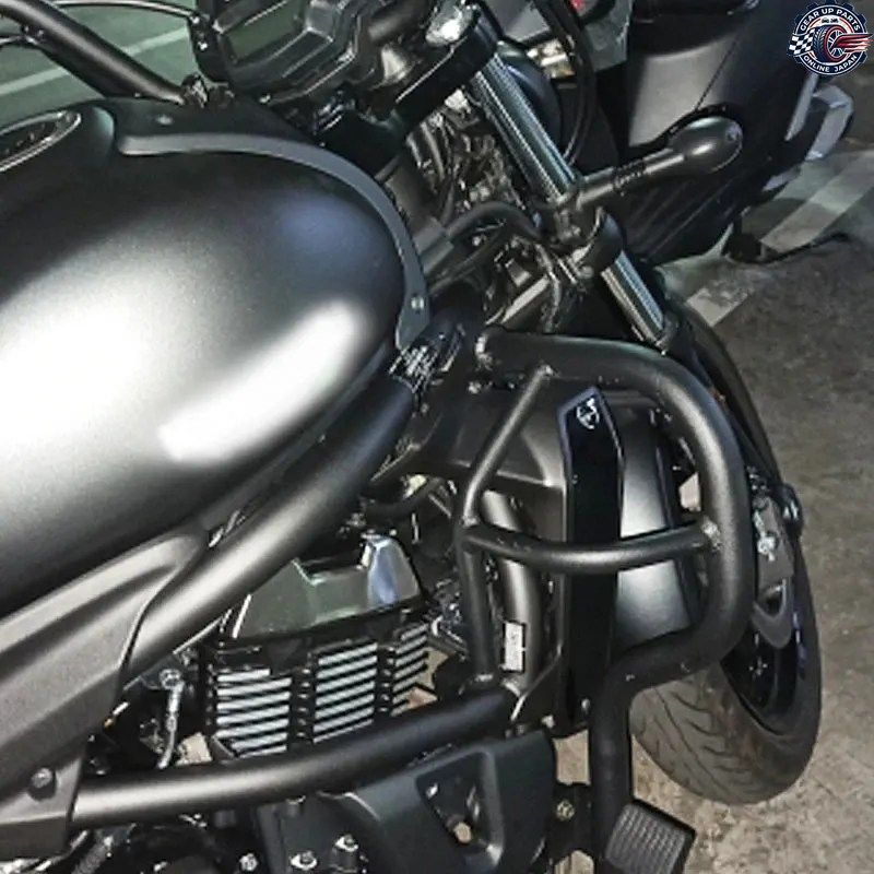 EN650 オートバイ部品 エンジンガード ハイウェイクラッシュバー バンパー スタントケージプロテクター カワサキ VN650 バルカンS 650 2015