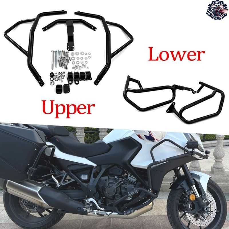 NT1100 オートバイフレーム落下防止バーエンジンガードハイウェイクラッシュバーバンパーHONDA NT1100 DCT 2022 202