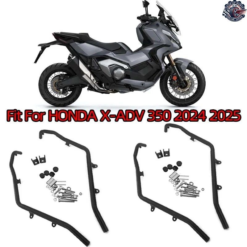 ADV 350 オートバイ用ハイウェイエンジンアンチクラッシュバーフレームバンパーHONDA ADV350 2024 2025 フェアリングプロテクターバー