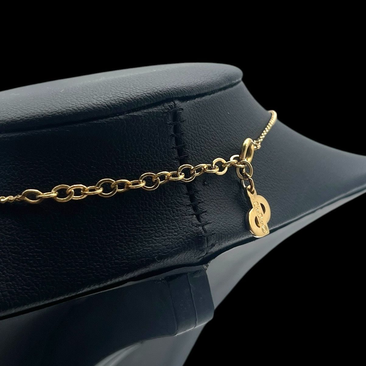 Christian Dior クリスチャンディオール ネックレス CDロゴ 刻印 