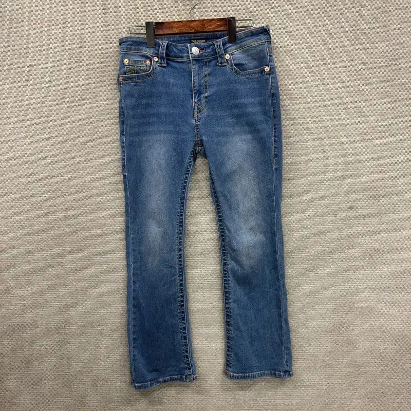 トゥルーレリジョン ストレッチ デニム ズボン 29インチ D01701 - メルカリ