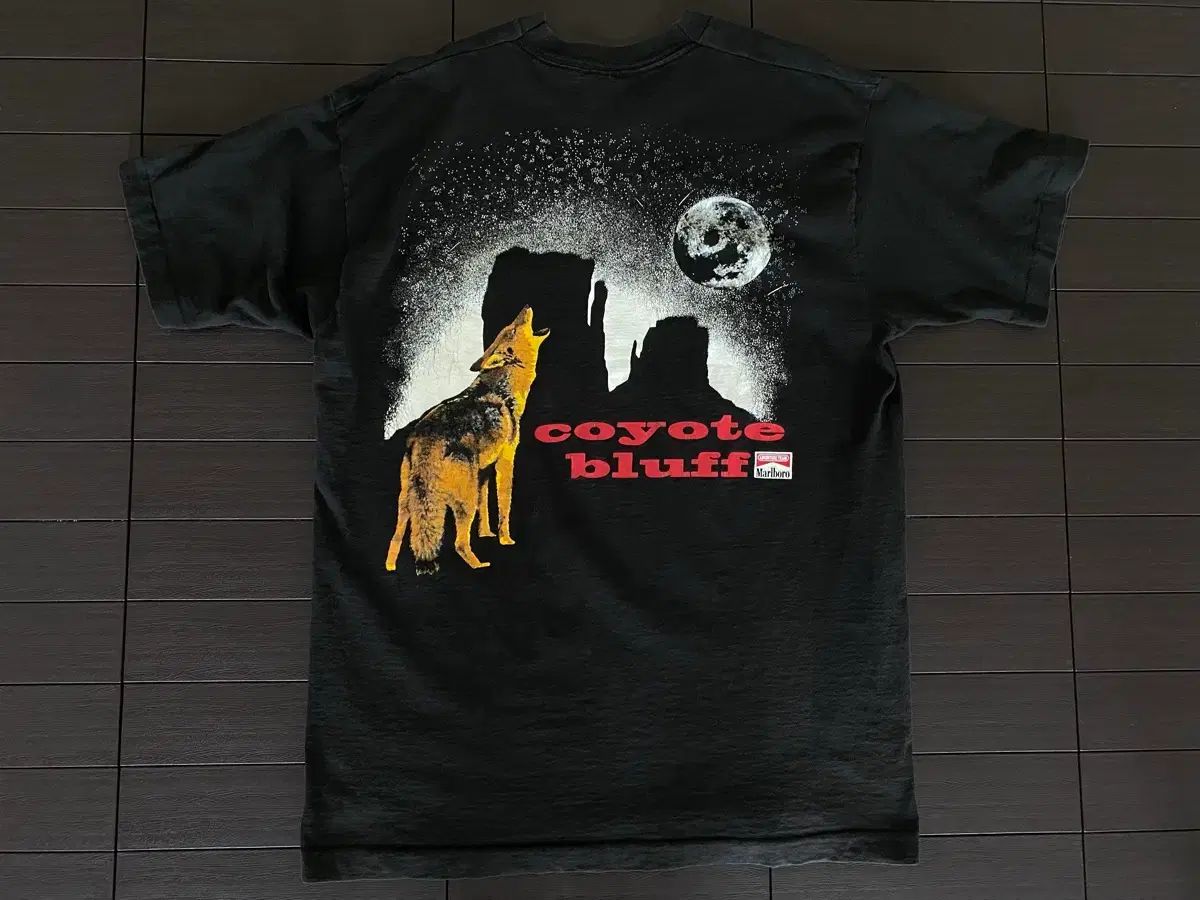 (XL) 90s ヴィンテージ マルボロ コヨーテ Tシャツ