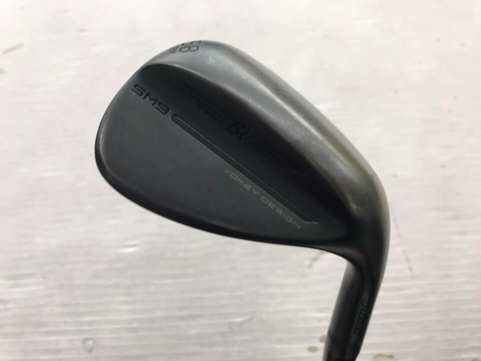 タイトリスト VOKEY SM9 JET BLACK 58度 ダイナミックゴールド WEDGEフレックス ウェッジ 中古【最短即日発送】
