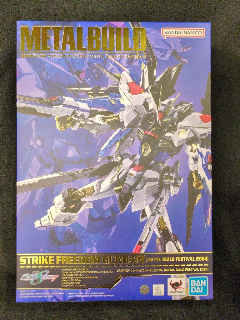 BANDAI SPIRITS METAL BUILD 機動戦士ガンダムSEED DESTINY ストライクフリーダムガンダム METAL BUILD FESTIVAL 2024