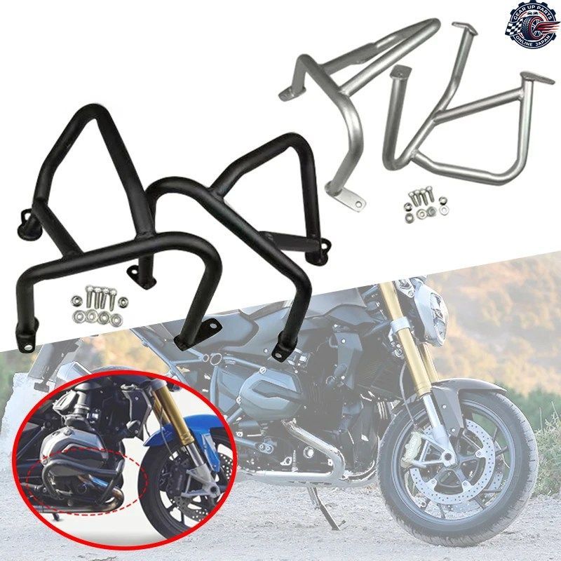 R1200RS オートバイ用ハイウェイエンジンガードクラッシュバーフレームバンパーフェアリングプロテクターバー BMW R1200R R 1200R R 1200RS